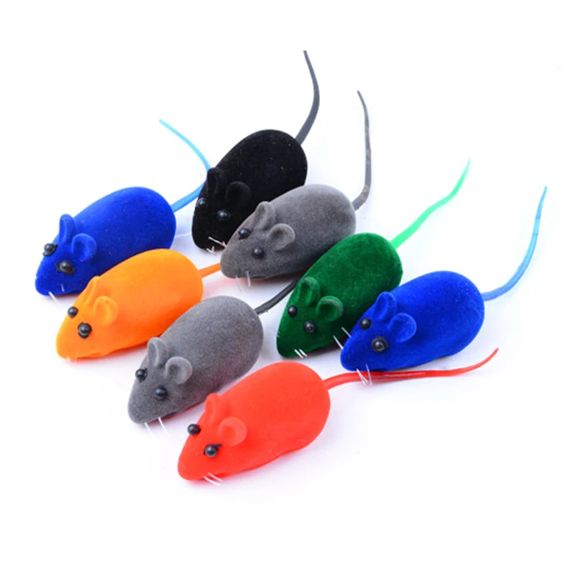 1PC Flocking Mouse Funny Cat Toys Sound Plush Rubber Vinyl Mouse Cat Realistic Sound Toys Cat Accessories Supplies Random Color
1PC Flocking Mouse Funny Cat Toys Sound Plush Rubber Vinyl Mouse Cat Realistic Sound Toys Cat Accessories Supplies Random Color