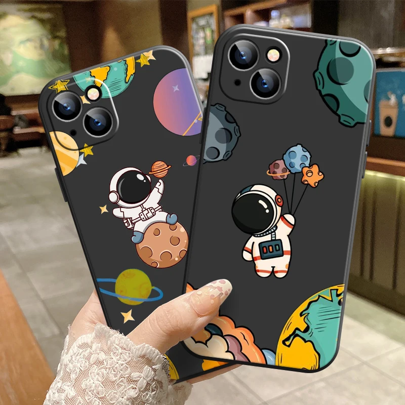 Милый чехол для телефона с астронавтом для Apple iPhone 13 12 11 Pro 12 13 Mini X XR XS Max SE 6 6s 7 8 Plus, задняя крышка, чехол
Милый чехол для телефона с астронавтом для Apple iPhone 13 12 11 Pro 12 13 Mini X XR XS Max SE 6 6s 7 8 Plus, задняя крышка, чехол