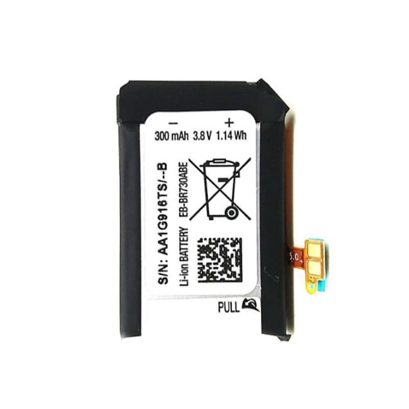 300mah R730 battery for Samsung Gear S2 S3 3G R730 SM-R730V SM-R735V Gear Sport SM-R600 R760 R765 R770
300mah R730 battery for Samsung Gear S2 S3 3G R730 SM-R730V SM-R735V Gear Sport SM-R600 R760 R765 R770