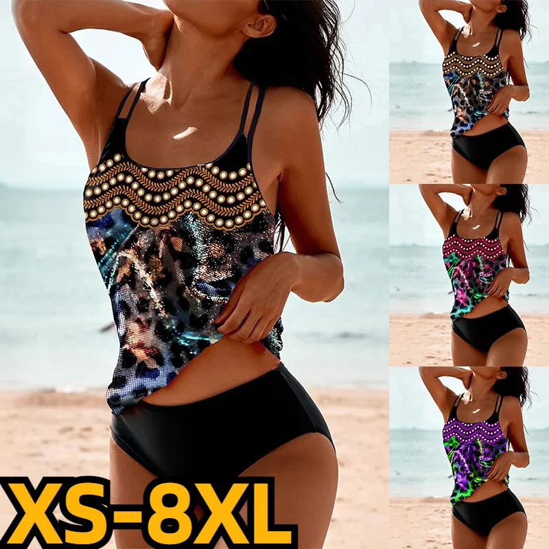 2023 Women Two Piece Set Swimsuits Female Bikini Swimwear Print Bathing Suit Sexy Monokini Summer High Waist Beachwear Tankini
2023 Women Two Piece Set Swimsuits Female Bikini Swimwear Print Bathing Suit Sexy Monokini Summer High Waist Beachwear Tankini