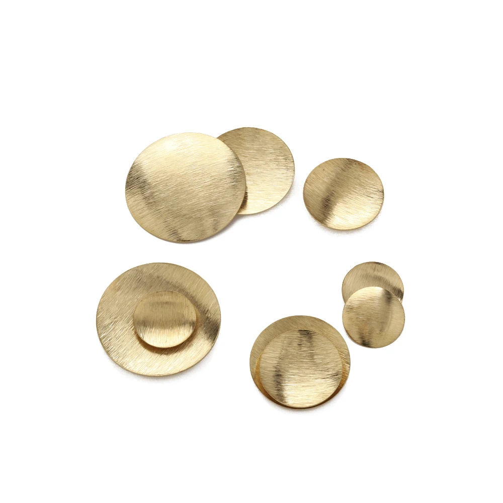 10Pcs Raw Brass Textured Round Dome Bead Without Hole Charms for Diy Earrings Necklace Bracelet Jewelry Making Findings
10Pcs Raw Brass Textured Round Dome Bead Without Hole Charms for Diy Earrings Necklace Bracelet Jewelry Making Findings