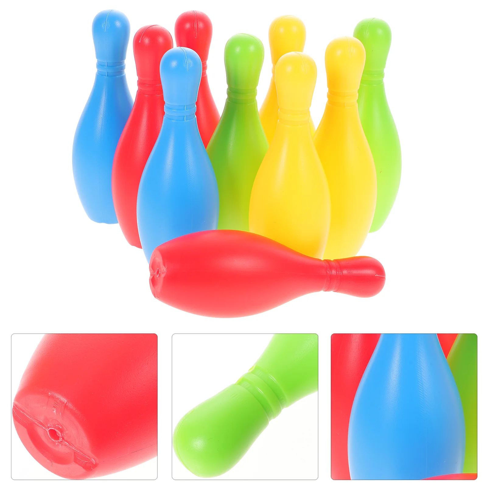 Children Bowling Set Funny Timber Bowling Set Fun Indoor Family Games with 10 and 2 Educational Birthday Gifts for Kids 11cm
Children Bowling Set Funny Timber Bowling Set Fun Indoor Family Games with 10 and 2 Educational Birthday Gifts for Kids 11cm
