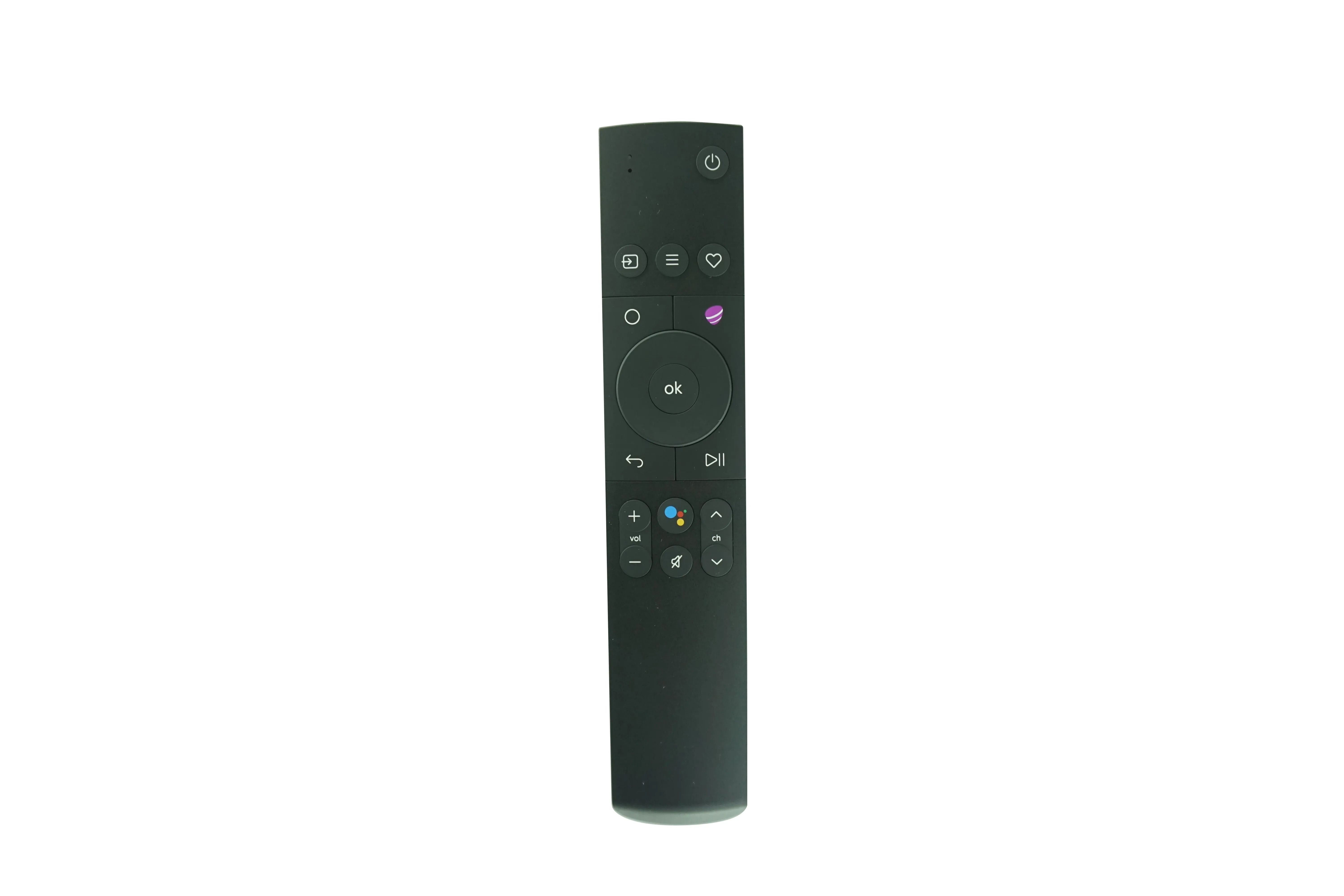 Голосовой пульт дистанционного управления Bluetooth для Telia IP TV HD TV Android TV Box
Голосовой пульт дистанционного управления Bluetooth для Telia IP TV HD TV Android TV Box