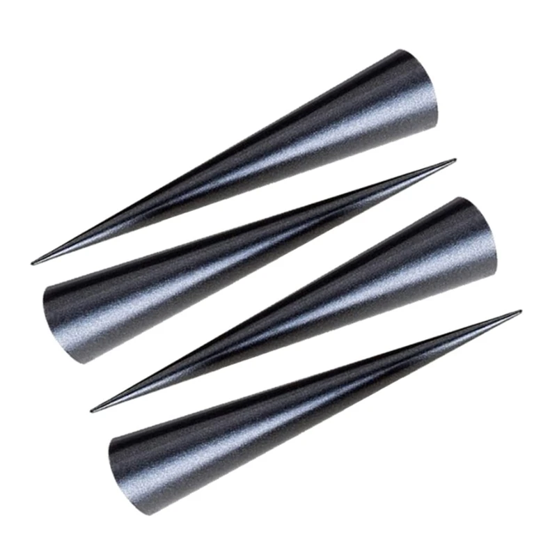 4 PCS Cone Roll Moulds Non-Stick Round Cannoli Tubes Cream Horn Mould Cake Pastry Bread Roll Spiral Tube Baking Mold
4 PCS Cone Roll Moulds Non-Stick Round Cannoli Tubes Cream Horn Mould Cake Pastry Bread Roll Spiral Tube Baking Mold