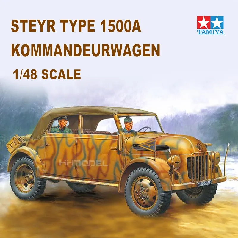 Tamiya 32553 Сборная модель масштаба 1/48 немецкий Steyr Тип 1500A коммандерваген Модель Набор для военных моделирования Хобби DIY игрушки
Tamiya 32553 Сборная модель масштаба 1/48 немецкий Steyr Тип 1500A коммандерваген Модель Набор для военных моделирования Хобби DIY игрушки