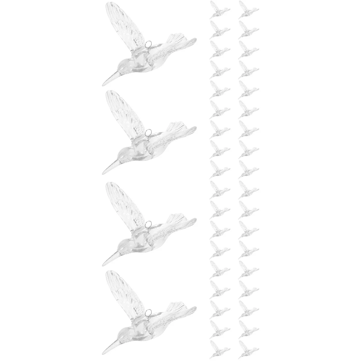 40 Pcs Ceiling Hummingbird Wedding Flying Birds Acrylic Pendant Decor Home Party Adorns Decorations
40 Pcs Ceiling Hummingbird Wedding Flying Birds Acrylic Pendant Decor Home Party Adorns Decorations