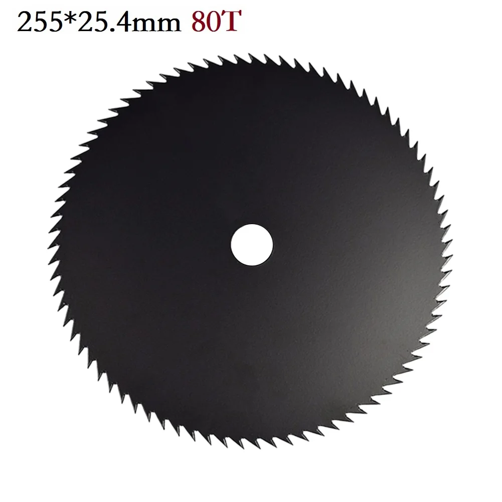10'' Brush Cutter Blade Lawn Mower Circular Saw Blades 80T 255*25.4mm Grass String Trimmer Cutting Disc Garden Tool Accessories
10'' Brush Cutter Blade Lawn Mower Circular Saw Blades 80T 255*25.4mm Grass String Trimmer Cutting Disc Garden Tool Accessories