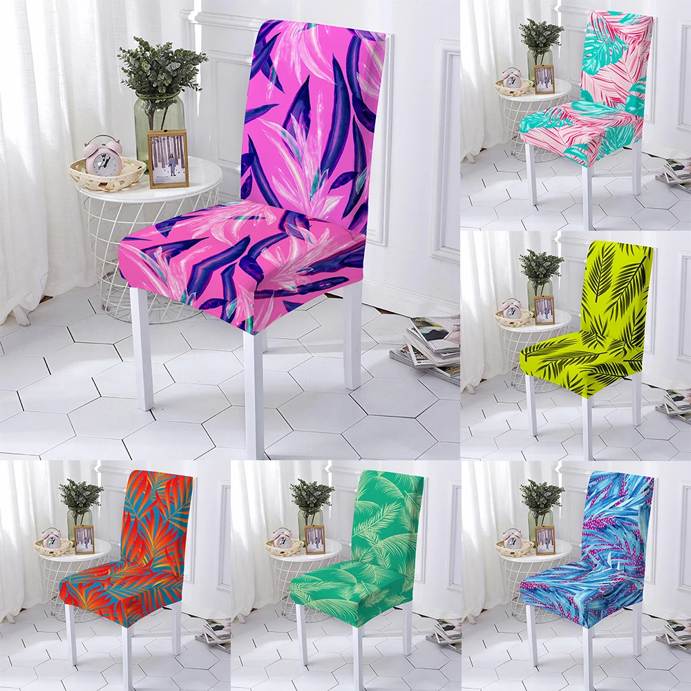 Leaves Print Chair Cover Spandex Stretch Chair Protector Dust-proof Removable Seat Chair Covers For Dining Room Seat Protector
Leaves Print Chair Cover Spandex Stretch Chair Protector Dust-proof Removable Seat Chair Covers For Dining Room Seat Protector