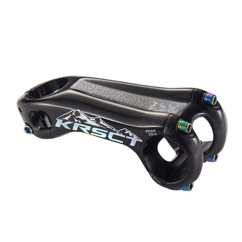 KRSEC 1 Pcs Bike Handlebar Stem Bicycle Stems Part 90MM Aluminum Alloy Mountain BMX Fixie Gear Cycling
KRSEC 1 Pcs Bike Handlebar Stem Bicycle Stems Part 90MM Aluminum Alloy Mountain BMX Fixie Gear Cycling