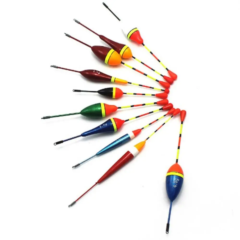 Colorful Mix Size Floats Set Buoy Bobber Stick Fishing Accessories 4.5/3/2.5/1.2/0.8/0.6g Carp Fishing Buoy Bobber Fishing Float
Colorful Mix Size Floats Set Buoy Bobber Stick Fishing Accessories 4.5/3/2.5/1.2/0.8/0.6g Carp Fishing Buoy Bobber Fishing Float