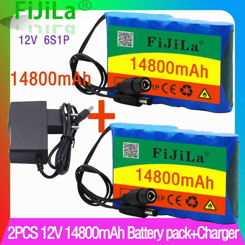 100% original 12V battery pack 14.8Ah 18650 Rechargeable Lithium Ion battery pack capacity DC 12.6V 14800mAh CCTV Cam Monitor
100% original 12V battery pack 14.8Ah 18650 Rechargeable Lithium Ion battery pack capacity DC 12.6V 14800mAh CCTV Cam Monitor