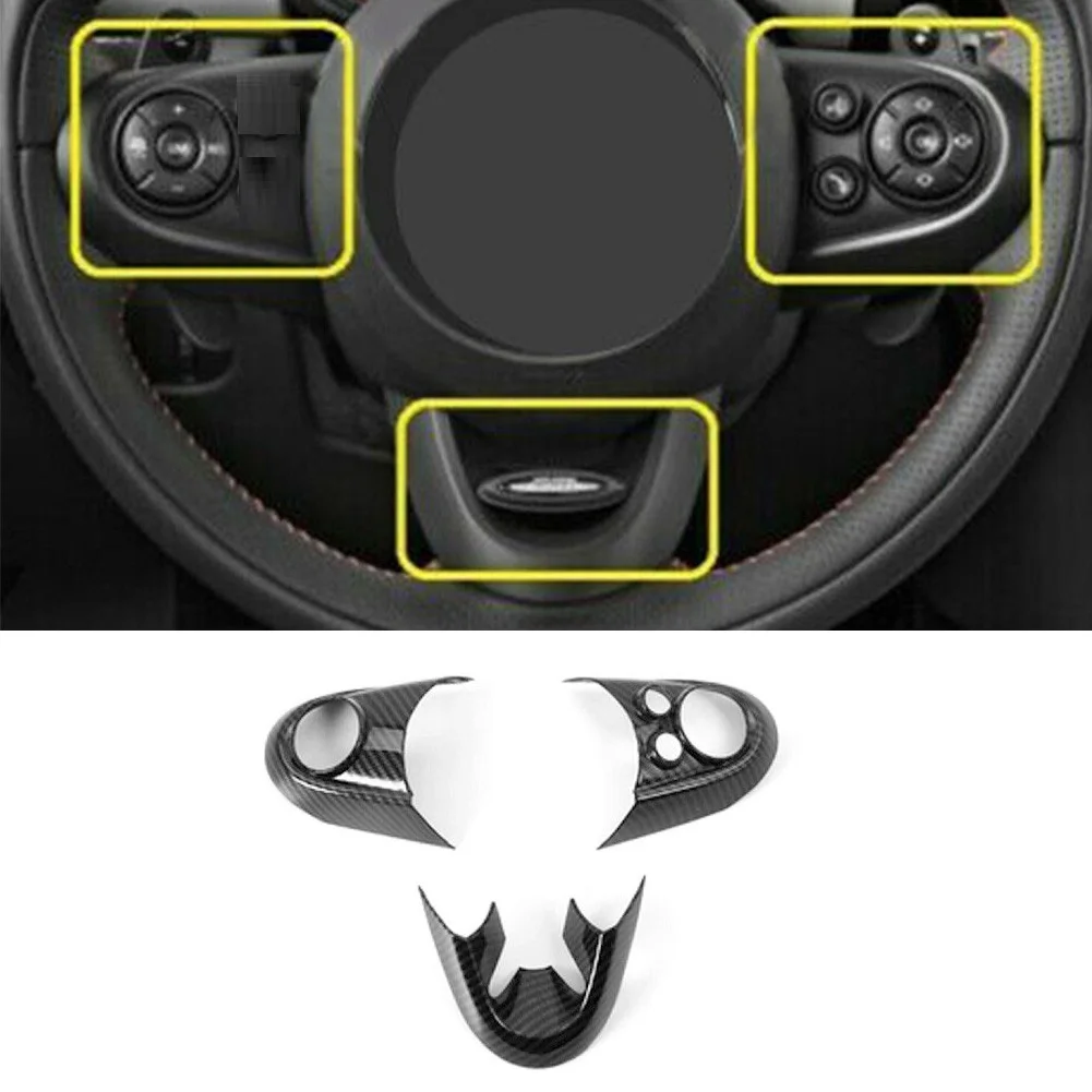 Car Accessories For BMW MINI Cooper F55 F56 Steering Wheel Buttons Panel Cover Trim Stickers Carbon Fiber
Car Accessories For BMW MINI Cooper F55 F56 Steering Wheel Buttons Panel Cover Trim Stickers Carbon Fiber