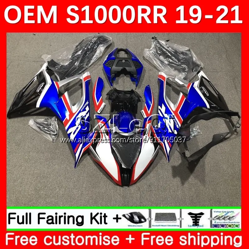 Factory Blue Injection Body For BMW S 1000RR S1000 RR S 1000 RR CC S1000RR 19 20 21 S1000-RR 2019 2020 2021 OEM Fairing 8LQ.90
Factory Blue Injection Body For BMW S 1000RR S1000 RR S 1000 RR CC S1000RR 19 20 21 S1000-RR 2019 2020 2021 OEM Fairing 8LQ.90