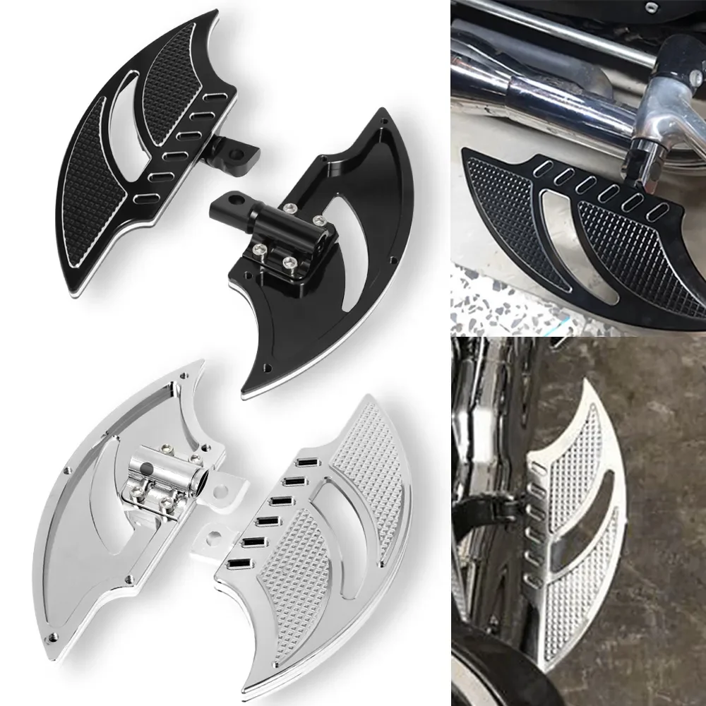 Motorcycle Rear Floorboards Black Foot Pegs Footrest Pedal Aluminum For Harley Dyna Touring Road King Electra Glide Sportster
Motorcycle Rear Floorboards Black Foot Pegs Footrest Pedal Aluminum For Harley Dyna Touring Road King Electra Glide Sportster