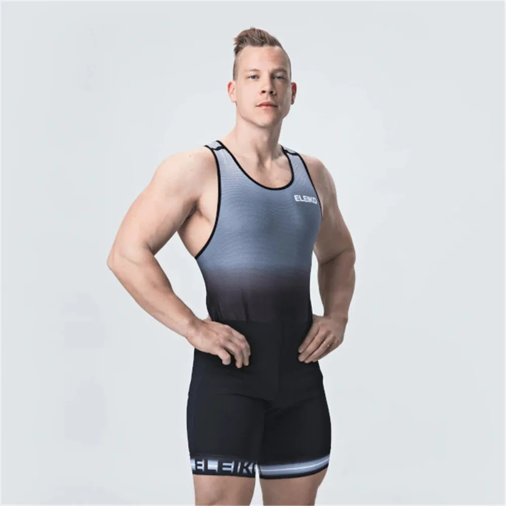 Men Powerlift Wrestling Singlets Skinsuit Suspenders Suit Bodysuit Swimwear Gym Sport Fitness Clothing Run Speedsuit Tights
Men Powerlift Wrestling Singlets Skinsuit Suspenders Suit Bodysuit Swimwear Gym Sport Fitness Clothing Run Speedsuit Tights