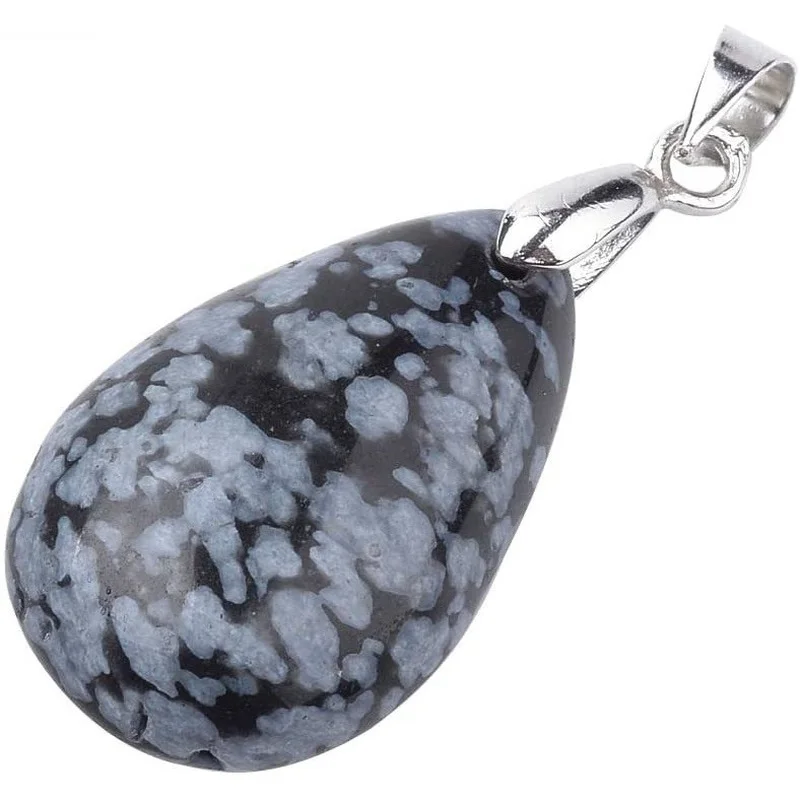 10Pcs Natural Stone Pendants Teardrop Shape Snowflake Obsidian Gemstone Pendants with Metal Findings for Necklace Jewelry Making
10Pcs Natural Stone Pendants Teardrop Shape Snowflake Obsidian Gemstone Pendants with Metal Findings for Necklace Jewelry Making