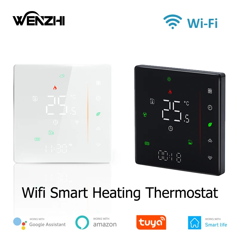 Wifi Heating Thermostat Warm Floor Gas Boiler Digital Temperature Controller 220V Tuya Smart Life Alexa Google Home Assistant
Wifi Heating Thermostat Warm Floor Gas Boiler Digital Temperature Controller 220V Tuya Smart Life Alexa Google Home Assistant