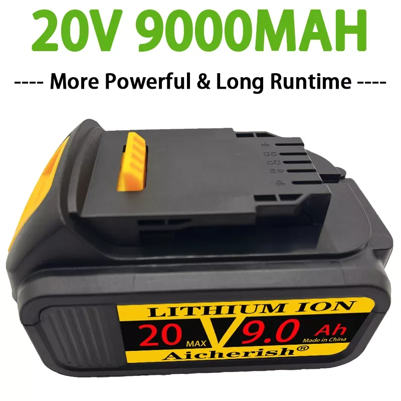 NEW Aicherish Voor DeWalt 20V 6000 mAh Battery Power Tools Batterijen Vervanging DCB181 DCB182 DCD780 DCD785 DCD795
NEW Aicherish Voor DeWalt 20V 6000 mAh Battery Power Tools Batterijen Vervanging DCB181 DCB182 DCD780 DCD785 DCD795