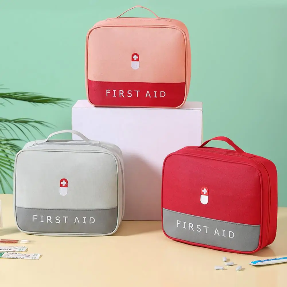 Practical Travel Pill Bag Dust-proof Handle Design Emergency Survival Pill Storage Bag Portable Pill Organizer Bag for Dorm
Practical Travel Pill Bag Dust-proof Handle Design Emergency Survival Pill Storage Bag Portable Pill Organizer Bag for Dorm