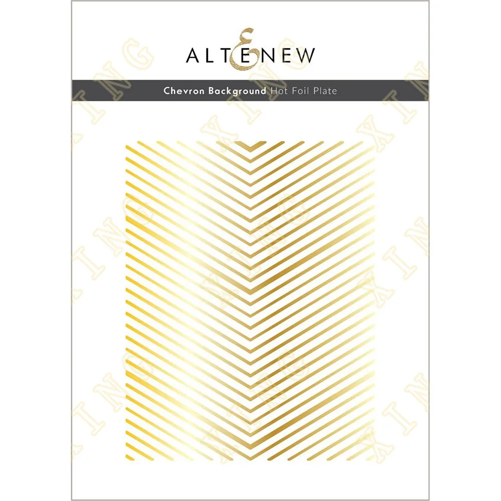 New Chevron Background Solid Hot Foil Plate Scrapbook Diary Decoration Stencil Embossing Template Diy Greeting Card Handmade
New Chevron Background Solid Hot Foil Plate Scrapbook Diary Decoration Stencil Embossing Template Diy Greeting Card Handmade