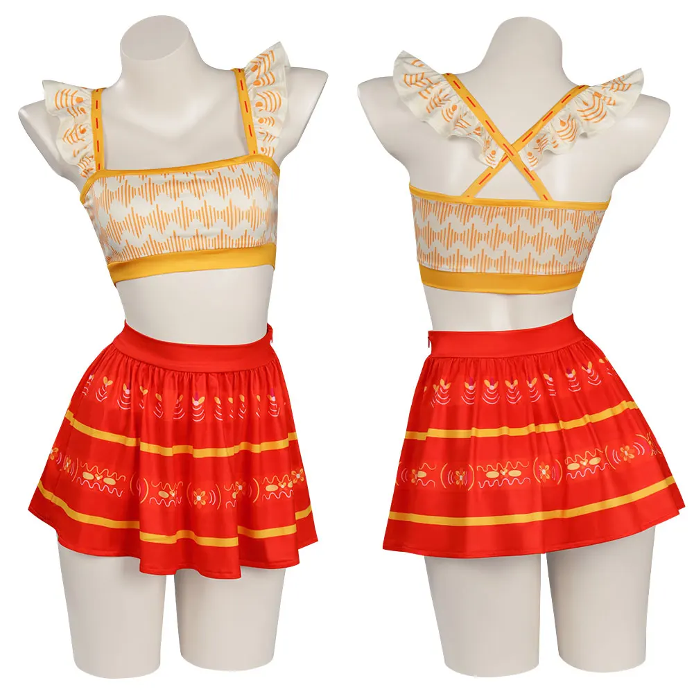 Костюм для косплея dolors Madrigal, купальник из двух частей с юбкой, костюмы для Хэллоуина, карнавальный костюм
Костюм для косплея dolors Madrigal, купальник из двух частей с юбкой, костюмы для Хэллоуина, карнавальный костюм