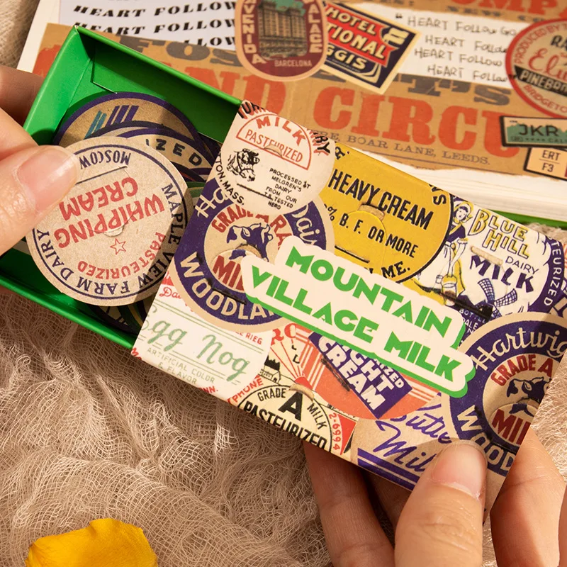 4 Packs Mixed Total 240PCS Vintage Label Stickers Set The Old Times Collection Paper Sticker Set 91*65mm
4 Packs Mixed Total 240PCS Vintage Label Stickers Set The Old Times Collection Paper Sticker Set 91*65mm