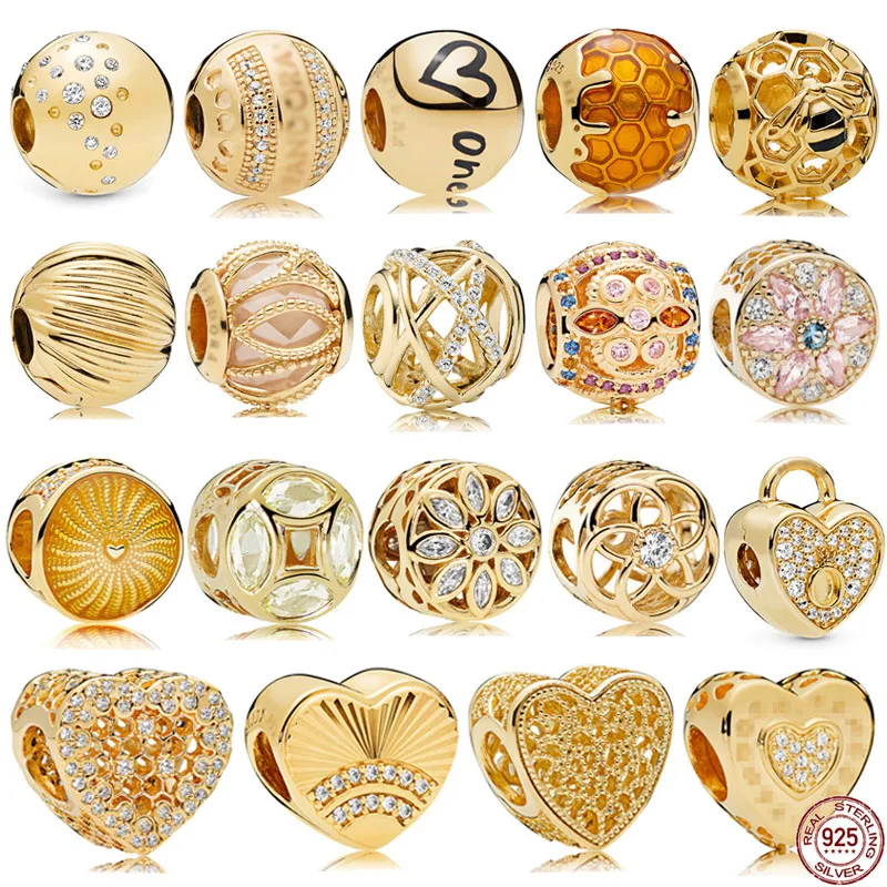 Genuine 925 Sterling Silver Rose Gold Lucky Bag Gift Charm Beads Fit Original Pandora Bracelet Making DIY Women's Jewelry
Genuine 925 Sterling Silver Rose Gold Lucky Bag Gift Charm Beads Fit Original Pandora Bracelet Making DIY Women's Jewelry