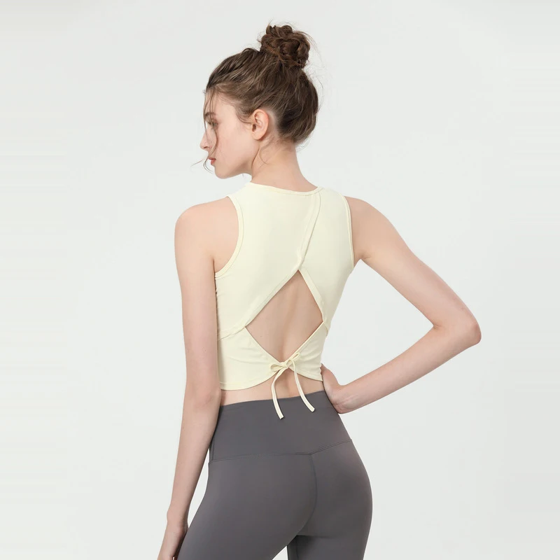 Sports Vest Women's Fashion Yoga Beautiful Back Blouse Casual Fitness Running Shockproof Outer Wear Vest
Sports Vest Women's Fashion Yoga Beautiful Back Blouse Casual Fitness Running Shockproof Outer Wear Vest