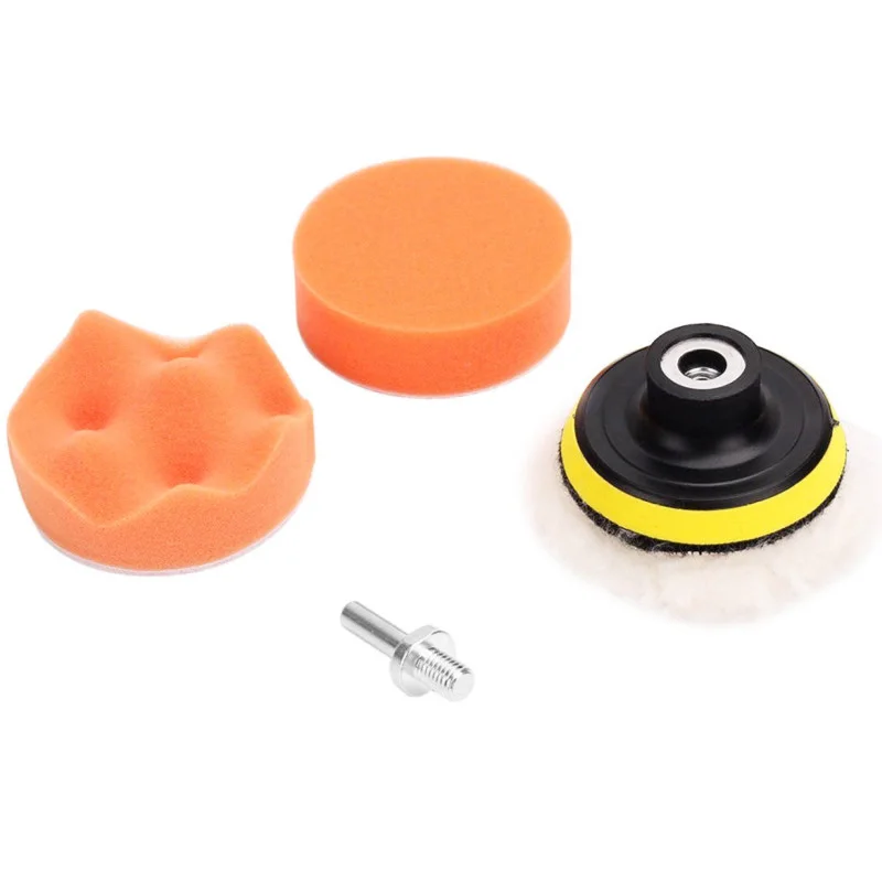 5 Pcs/set 3 inch Car polishing disc cover self-adhesive wool wheel polishing machine waxing tool sponge polishing wheel
5 Pcs/set 3 inch Car polishing disc cover self-adhesive wool wheel polishing machine waxing tool sponge polishing wheel