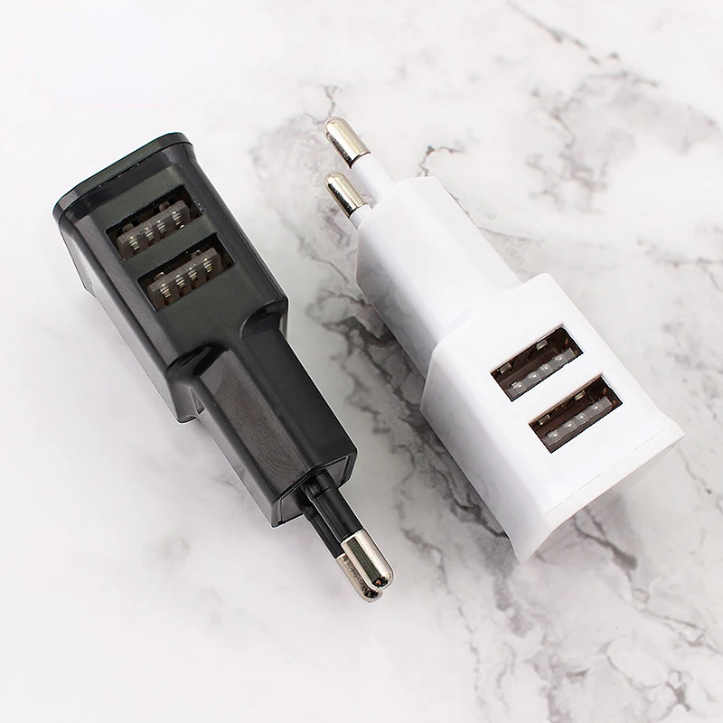 2PCS USB Charger 5V 2A EU Plug Wall Portable Mobile Phone Chargers Mini Travel AC Power Supply Adapter for Samsung Iphone Xiaomi
2PCS USB Charger 5V 2A EU Plug Wall Portable Mobile Phone Chargers Mini Travel AC Power Supply Adapter for Samsung Iphone Xiaomi