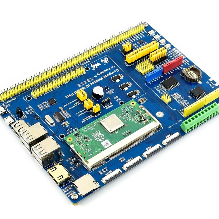 Waveshare Compute Module IO Board Plus Composite Breakout Board for Raspberry Pi CM3/CM3L/CM3+/CM3+L
Waveshare Compute Module IO Board Plus Composite Breakout Board for Raspberry Pi CM3/CM3L/CM3+/CM3+L