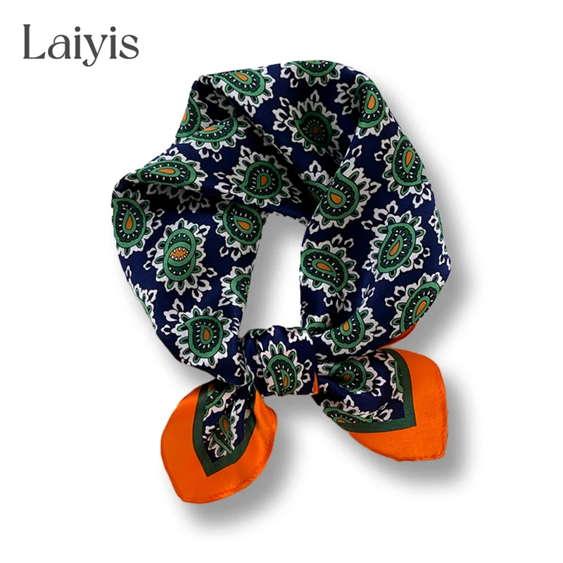 2022 Small Print Designer 100% Natural Silk Square Scarves Women Headband Neck Foulard Female Kerchief Hair Band Bandana
2022 Small Print Designer 100% Natural Silk Square Scarves Women Headband Neck Foulard Female Kerchief Hair Band Bandana