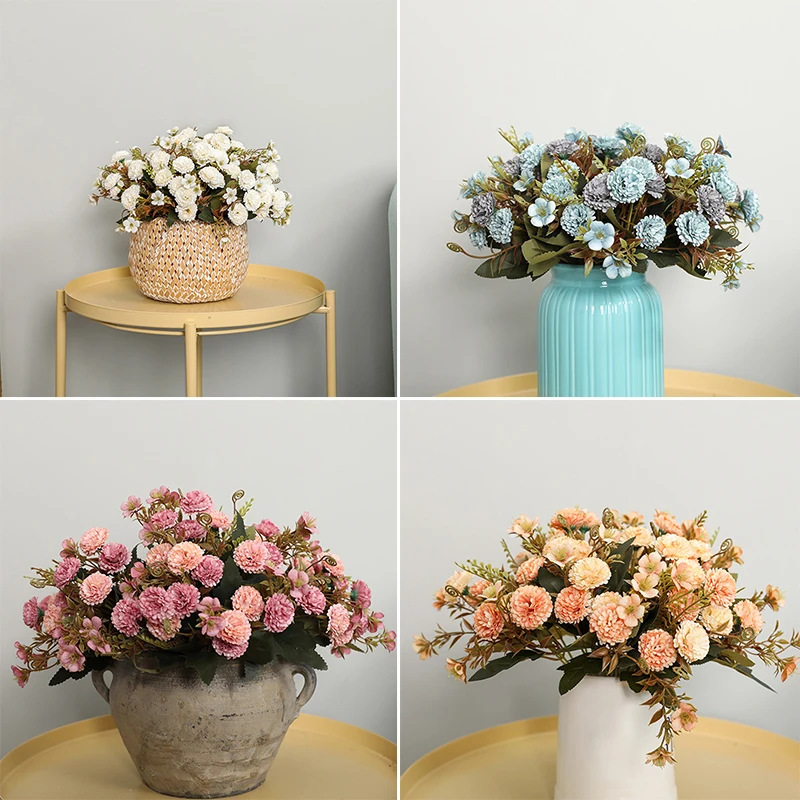 Artificial Carnation Flowers Silk Flower Wedding Bouquet 11 Heads Home Decor Decoration White Pink Blue Champagne Purple
Artificial Carnation Flowers Silk Flower Wedding Bouquet 11 Heads Home Decor Decoration White Pink Blue Champagne Purple