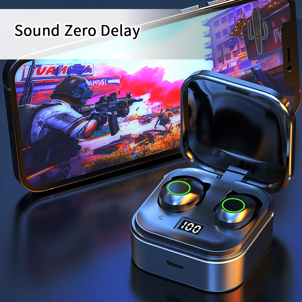 Спортивные HiFi стерео наушники со светодиодным дисплеем, с защитой от пота, с зарядным чехлом, беспроводные наушники, совместимые с подаркам...
Спортивные HiFi стерео наушники со светодиодным дисплеем, с защитой от пота, с зарядным чехлом, беспроводные наушники, совместимые с подаркам...