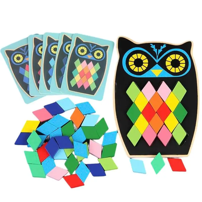 Wooden Puzzle Animal Pattern Shape Blocks Brain Teasers Game 3D Building Toy Wood Jigsaw Puzzles Montessori Toys
Wooden Puzzle Animal Pattern Shape Blocks Brain Teasers Game 3D Building Toy Wood Jigsaw Puzzles Montessori Toys