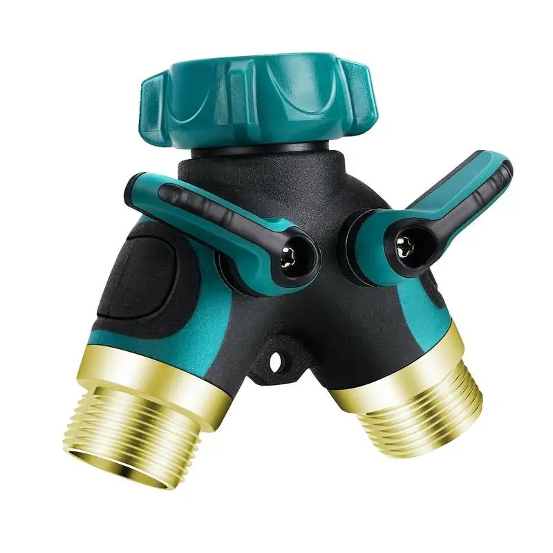 2 Way Heavy Duty Garden Hose Distributor Tap Hose Splitter Y Connector Distributor Shut Off Water Valves Easy To Install
2 Way Heavy Duty Garden Hose Distributor Tap Hose Splitter Y Connector Distributor Shut Off Water Valves Easy To Install