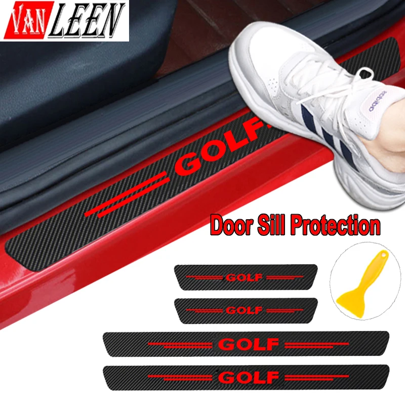 Carbon Fiber Car Body Door Sill Protector Decals Stickers For VW Golf 6 7 MK7 MK6 4 5 MK5 MK4 MK3 R Passat b6 b7 b8 Accessories
Carbon Fiber Car Body Door Sill Protector Decals Stickers For VW Golf 6 7 MK7 MK6 4 5 MK5 MK4 MK3 R Passat b6 b7 b8 Accessories