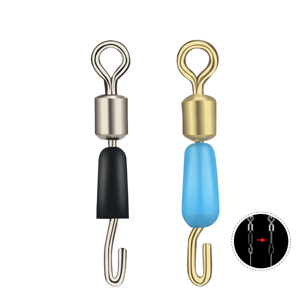 DNDYUJU 30pcs/lot Fishing Bearing Swivels Snap Ball Bearing Swivel Solid Rings Fishing Connector Ocean Boat Fishing Hook
DNDYUJU 30pcs/lot Fishing Bearing Swivels Snap Ball Bearing Swivel Solid Rings Fishing Connector Ocean Boat Fishing Hook