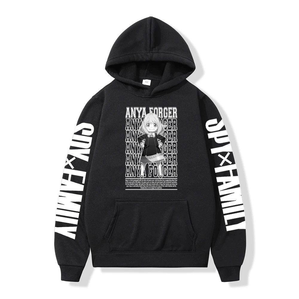 Kawaii Spy X Family Hoodie Sweatshirt for Men Women Anime Manga Loose Pullover Streetwear Harajuku Style Gothic Hoodies Tops
Kawaii Spy X Family Hoodie Sweatshirt for Men Women Anime Manga Loose Pullover Streetwear Harajuku Style Gothic Hoodies Tops