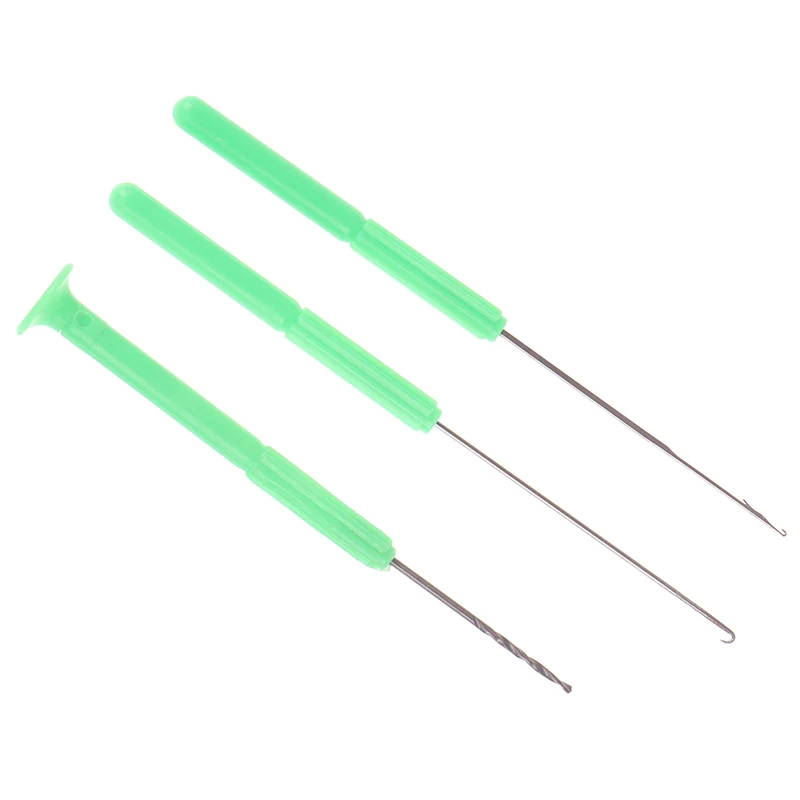 3Pcs/lot Fishing Rigs Needle Kit Bait Needle Set Hook Drill Boilie Stringer Baiting Rig Tool Carp Fishing Terminals1
3Pcs/lot Fishing Rigs Needle Kit Bait Needle Set Hook Drill Boilie Stringer Baiting Rig Tool Carp Fishing Terminals1