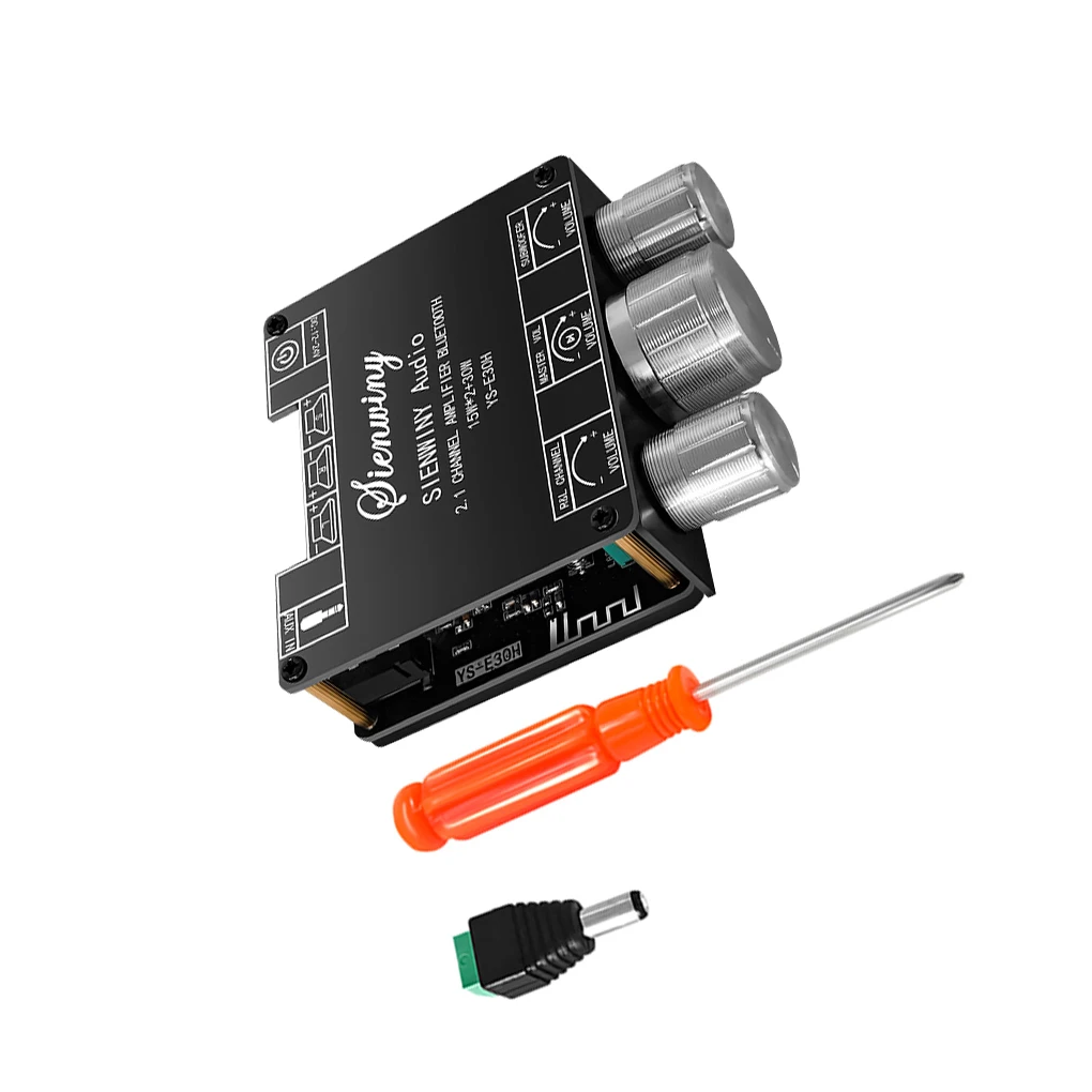 15Wx2 Bluetooth-compatible 5 1 Bass Adjustment Subwoofer Amplifier High Power Speaker Audio Stereo Bass AMP Module
15Wx2 Bluetooth-compatible 5 1 Bass Adjustment Subwoofer Amplifier High Power Speaker Audio Stereo Bass AMP Module