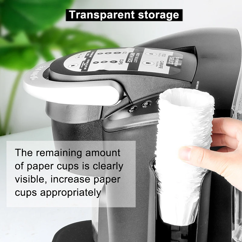 NEW 1pcs Filters Cups Holder Storage Home Kitchen Replacement Disposable Coffee Paper Filters Cups Holder Storage
NEW 1pcs Filters Cups Holder Storage Home Kitchen Replacement Disposable Coffee Paper Filters Cups Holder Storage