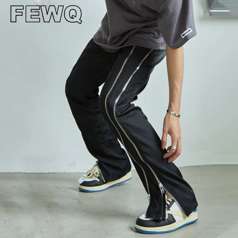 FEWQ Full Zipper Split Men's Casual Pants High Street Solid Color Straight Male Trousers Drawstring 2023 Spring Tide New 24B1821
FEWQ Full Zipper Split Men's Casual Pants High Street Solid Color Straight Male Trousers Drawstring 2023 Spring Tide New 24B1821