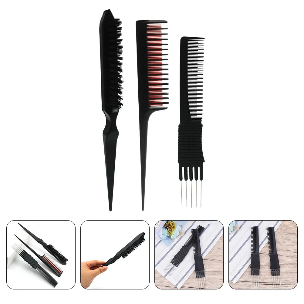 3 Pcs Hair Comb Set Salon Hairdressing Brush Combs Long Tooth Massager Styling Practical
3 Pcs Hair Comb Set Salon Hairdressing Brush Combs Long Tooth Massager Styling Practical
