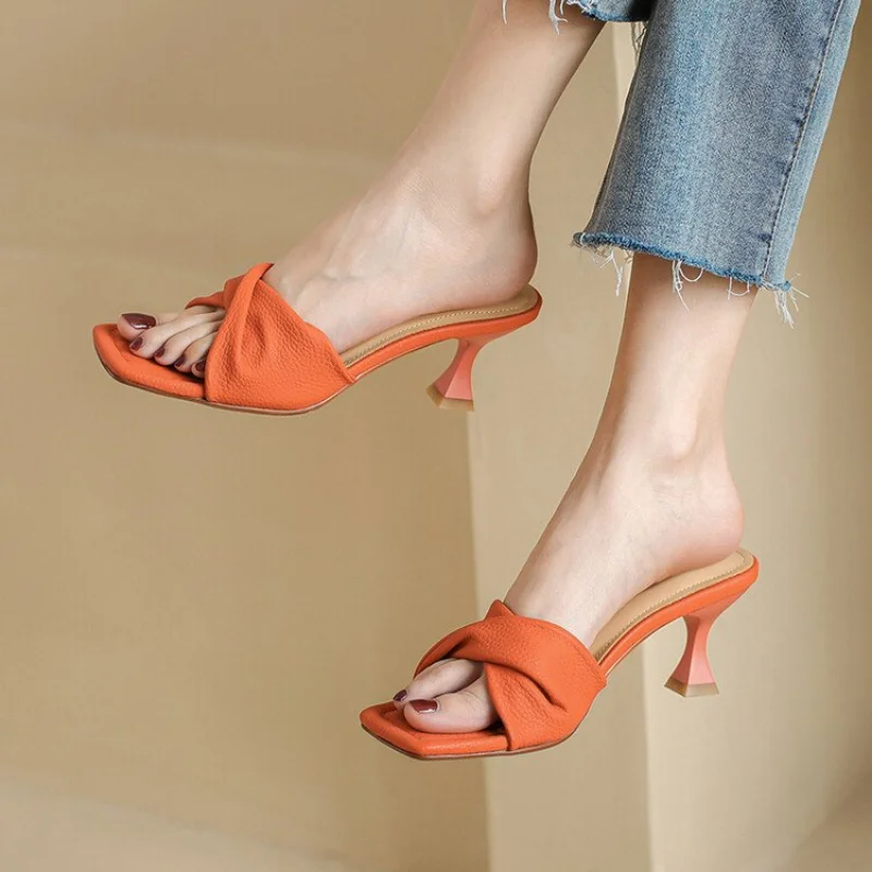 Women's High Heels 2022 New Open Toe Casual Slippers Stilettos Women's Fashion High Heels Ladies Sandals Zapatos Mujer Fashion
Women's High Heels 2022 New Open Toe Casual Slippers Stilettos Women's Fashion High Heels Ladies Sandals Zapatos Mujer Fashion