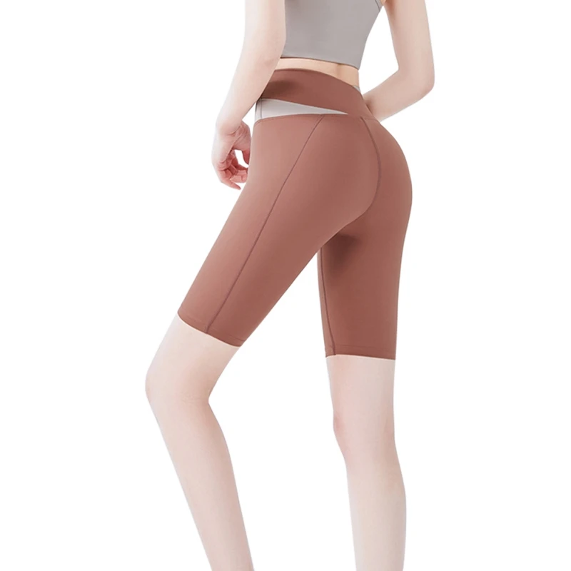 Women's Yoga Fitness Shorts Tight Fitting High Waist Tummy Control Booty Lifting Five Point Workout Training Leggings 
Women's Yoga Fitness Shorts Tight Fitting High Waist Tummy Control Booty Lifting Five Point Workout Training Leggings