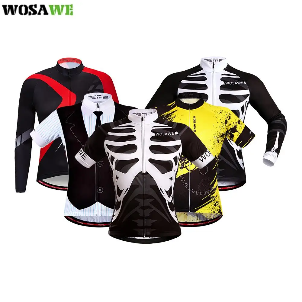 WOSAWE Summer High Quality New Team Men Cycling Jersey Clothing Breathable Quick Dry Cycle Jersey Clothes
WOSAWE Summer High Quality New Team Men Cycling Jersey Clothing Breathable Quick Dry Cycle Jersey Clothes
