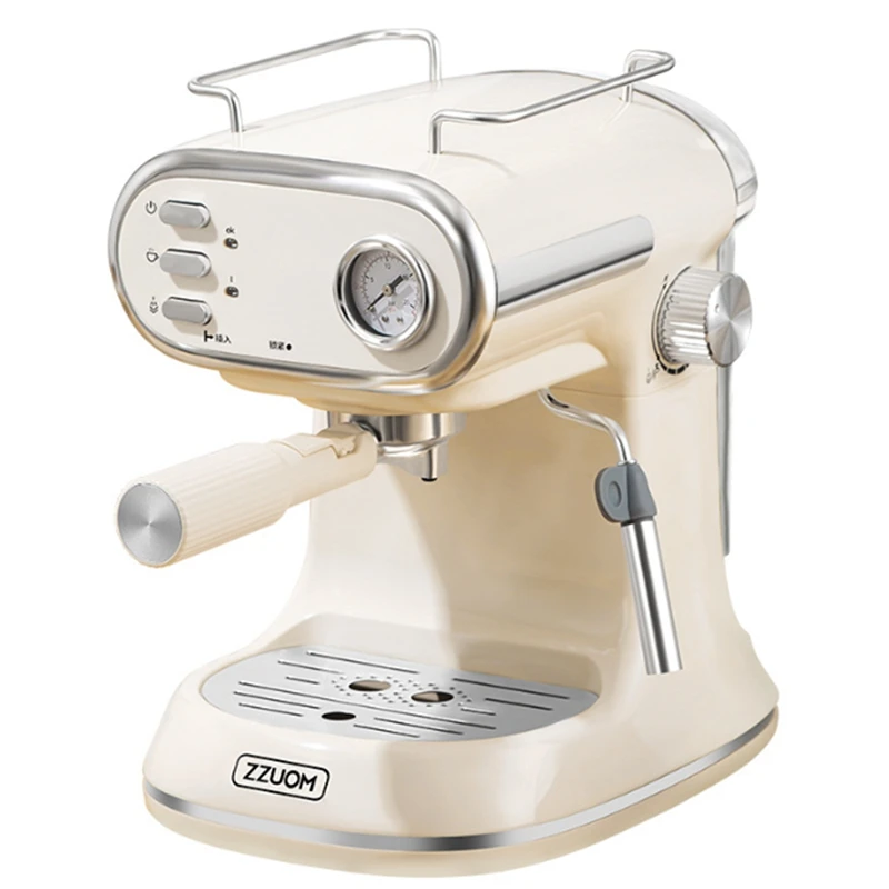 ZZUOM 900ML 850W 15Bar Home Office Semi-Automatic Steam And Milk Froth All In One Fancy Espresso Machine MK809 EU Plug
ZZUOM 900ML 850W 15Bar Home Office Semi-Automatic Steam And Milk Froth All In One Fancy Espresso Machine MK809 EU Plug