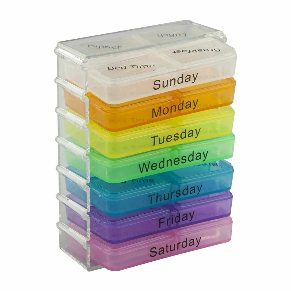 Practical Professional Durable Pill Box Portable Tablet Box Travel Dispenser Holder Medicine Storage Organiser
Practical Professional Durable Pill Box Portable Tablet Box Travel Dispenser Holder Medicine Storage Organiser