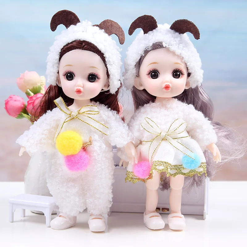 1/12 Mini Bjd Toys 13 Joint Moveable 16cm Bjd Dolls Zodiac Series Cute Pouting Doll DIY Dress Up Toys for Girls Birthday Gift
1/12 Mini Bjd Toys 13 Joint Moveable 16cm Bjd Dolls Zodiac Series Cute Pouting Doll DIY Dress Up Toys for Girls Birthday Gift
